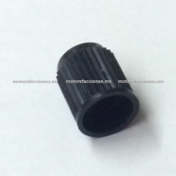 Tapon para Valvula de Llanta - Camara - Estandar - Negro