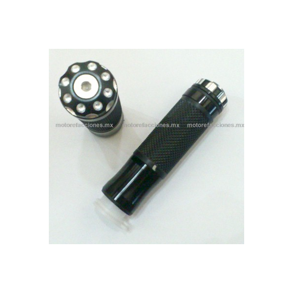 Puños Deportivos de Aluminio - Negro