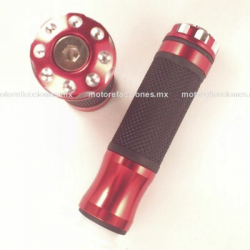 Puños Deportivos de Aluminio - Rojo