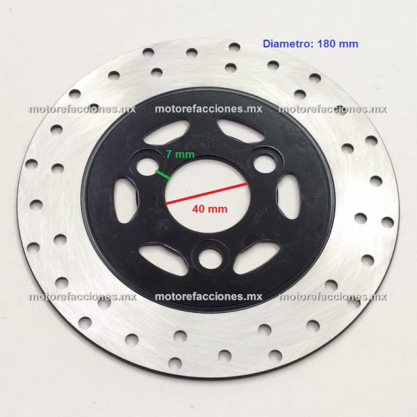 Disco de Freno Italika Vitalia 125 - 2019 a 2020