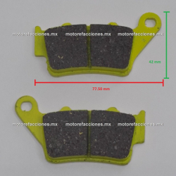 Balatas Bajaj Pulsar NS200 Traseras - BWS125 FI - BMW F650 GS - KTM Duke 125 - 200 - Yamaha XTZ660 - OSAKA